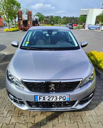 Peugeot 308 cena 51000 przebieg: 41306, rok produkcji 2021 z Opole małe 172